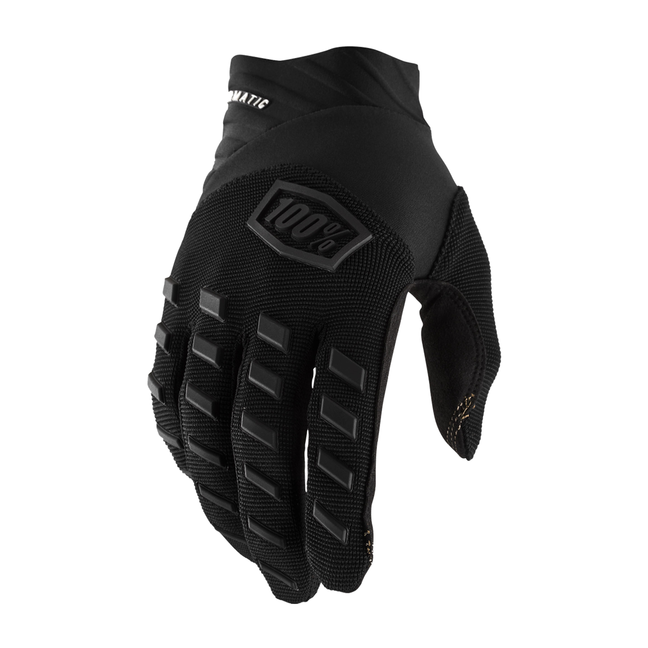 Młodzieżowe Rękawice Cross 100% Airmatic Czarny/CiemnoszaryM