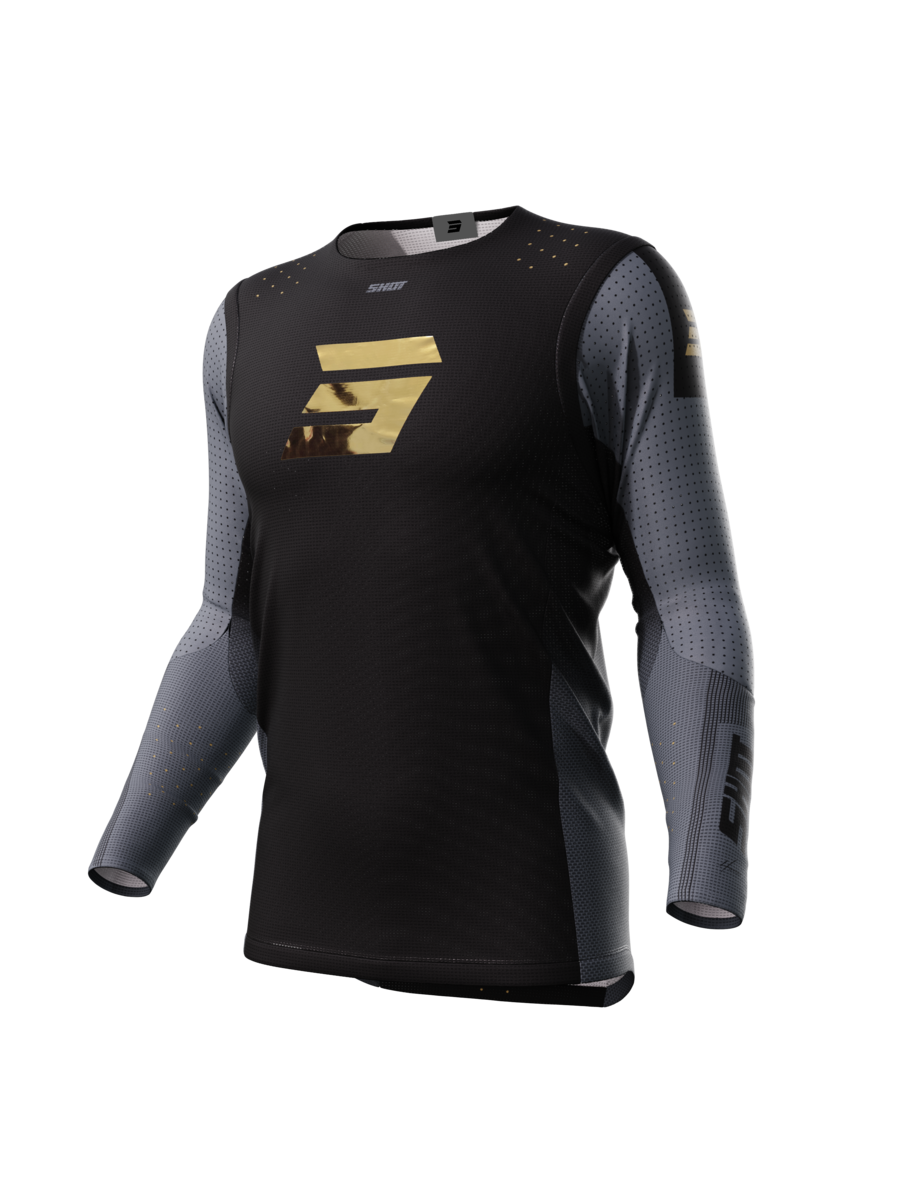 Bluza Cross Shot Aerolite Honor Czarny/ZłotyS