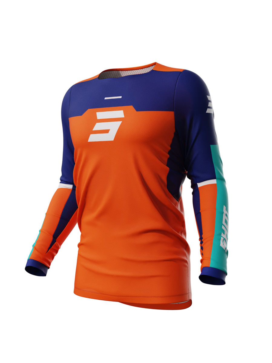 Bluza Cross Shot Contact Indy PomarańczowyM