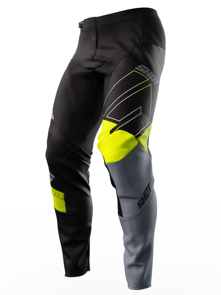 Spodnie Cross Shot Contact Indy Neonowy Żółty30