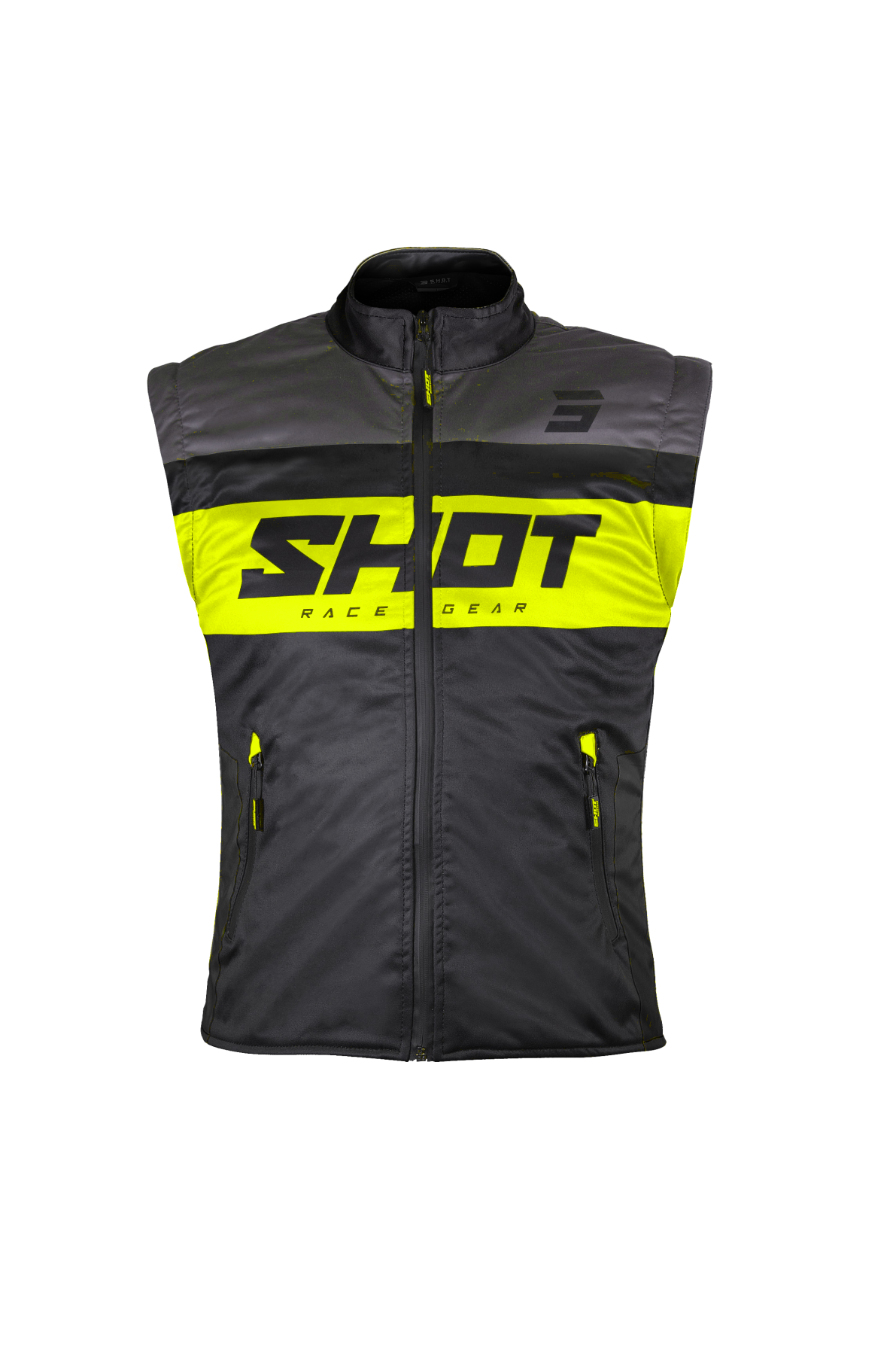 Kamizelka Enduro Shot Lite 3.0 Czarny/Neonowy ŻółtyS