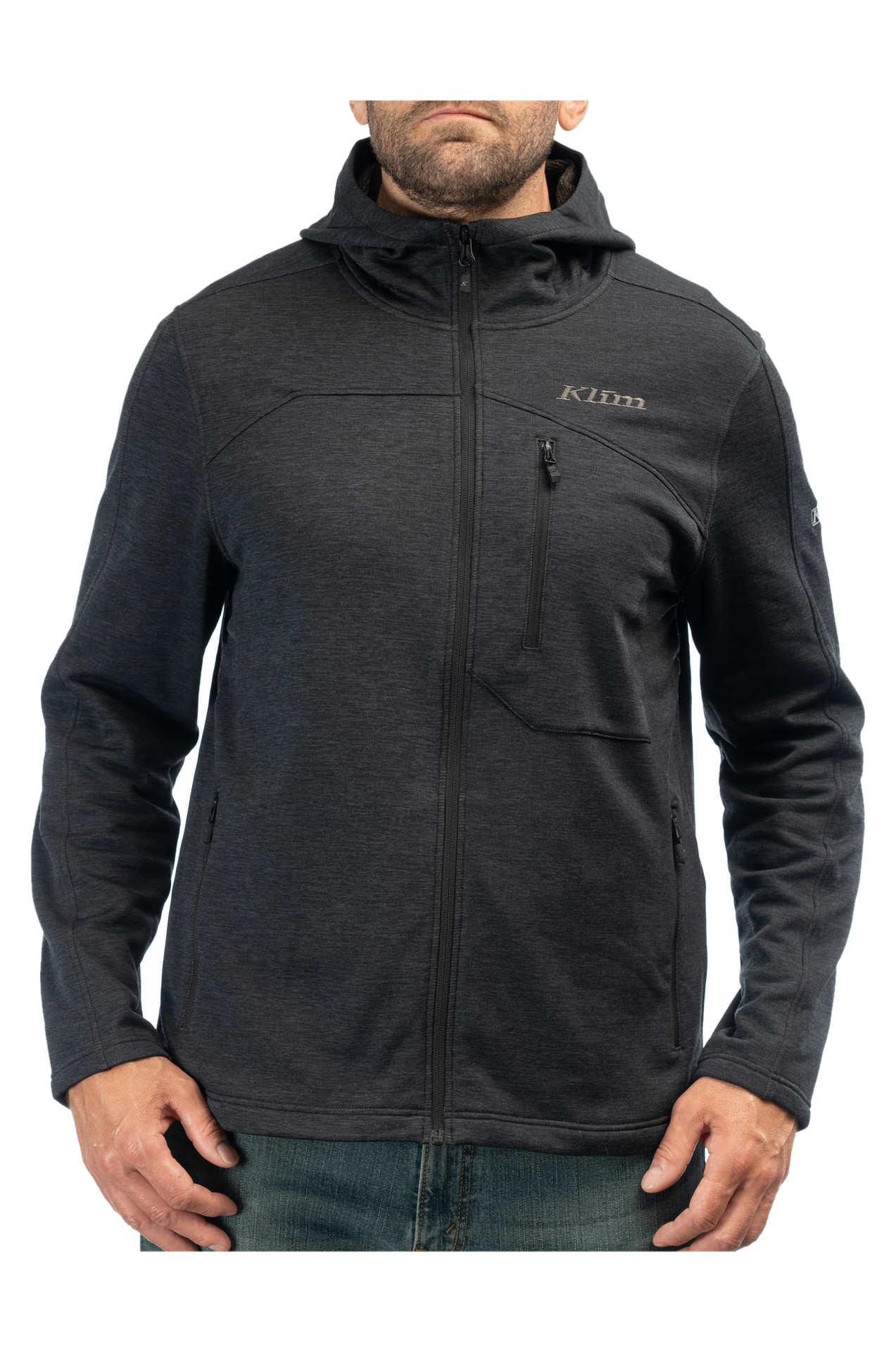 Bluza z Kapturem Klim Echo Wool CzarnyL