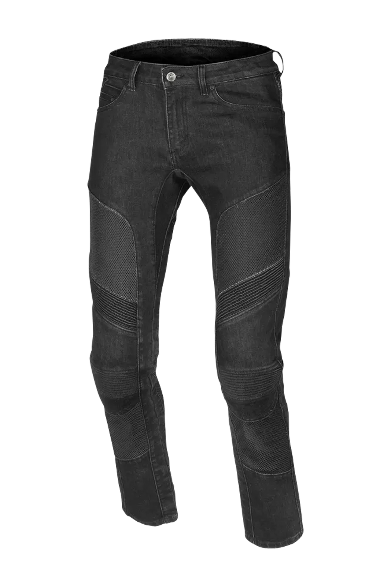 Jeansy Motocyklowe Macna Livity Czarny32 Short