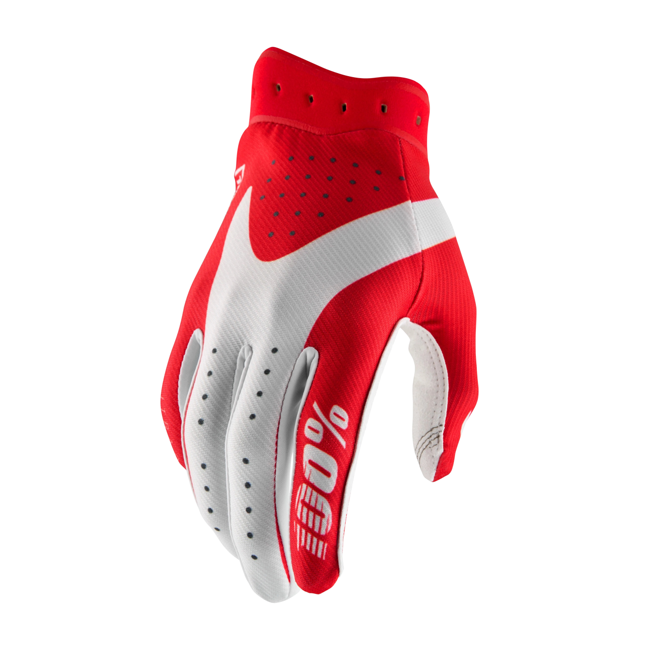 Rękawice MX 100% Itrack CzerwonyS