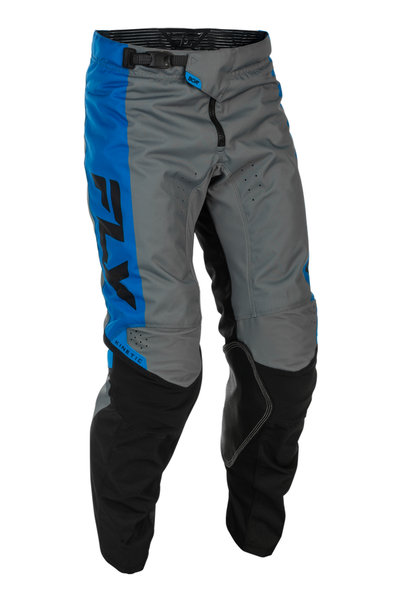 Spodnie Cross FLY Racing Kinetic V26 Niebieski/Szary/Czarny34