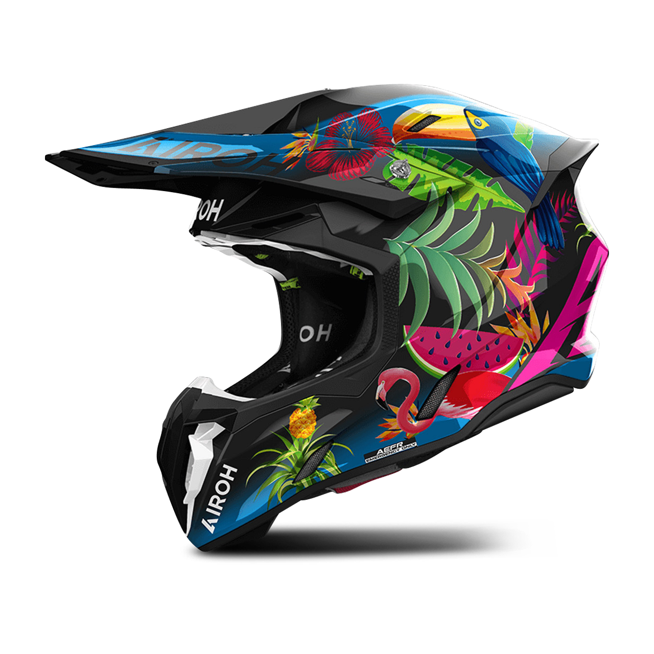 Kask Cross Airoh Twist 3 Amazonia AmazoniaXL