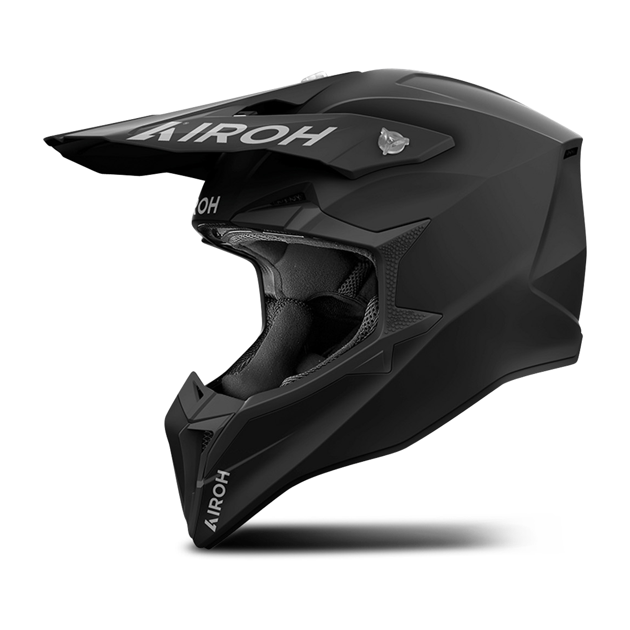Kask Cross Airoh Wraaap Czarny MatowyXS