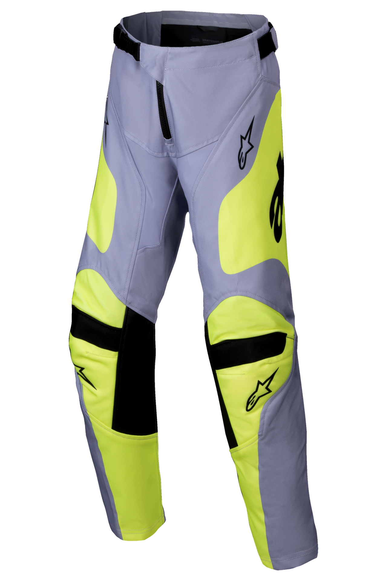 Spodnie Cross Alpinestars Racer Veil Dziecięce Szary/Fluorescencyjny Żółty26
