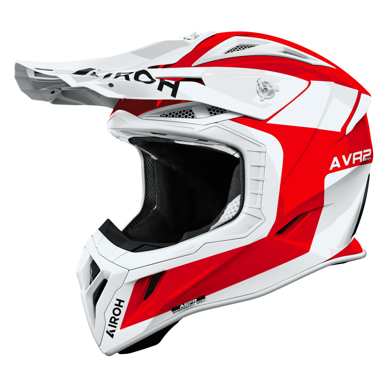 Kask Cross Airoh Aviator Ace 2 Iron (2026) Czerwony połyskXS