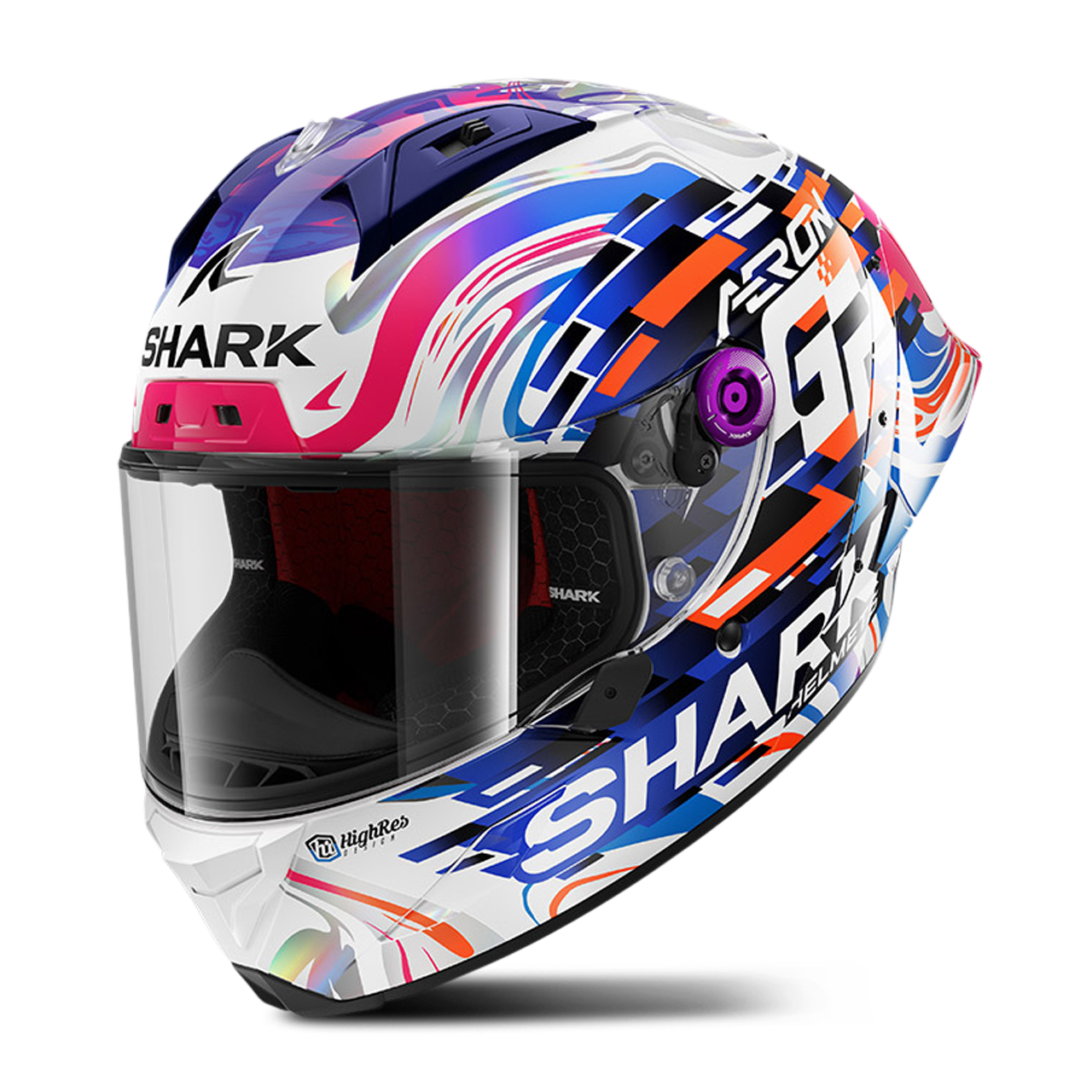 Kask Integralny Shark Aeron-Gp Matowy MultiL