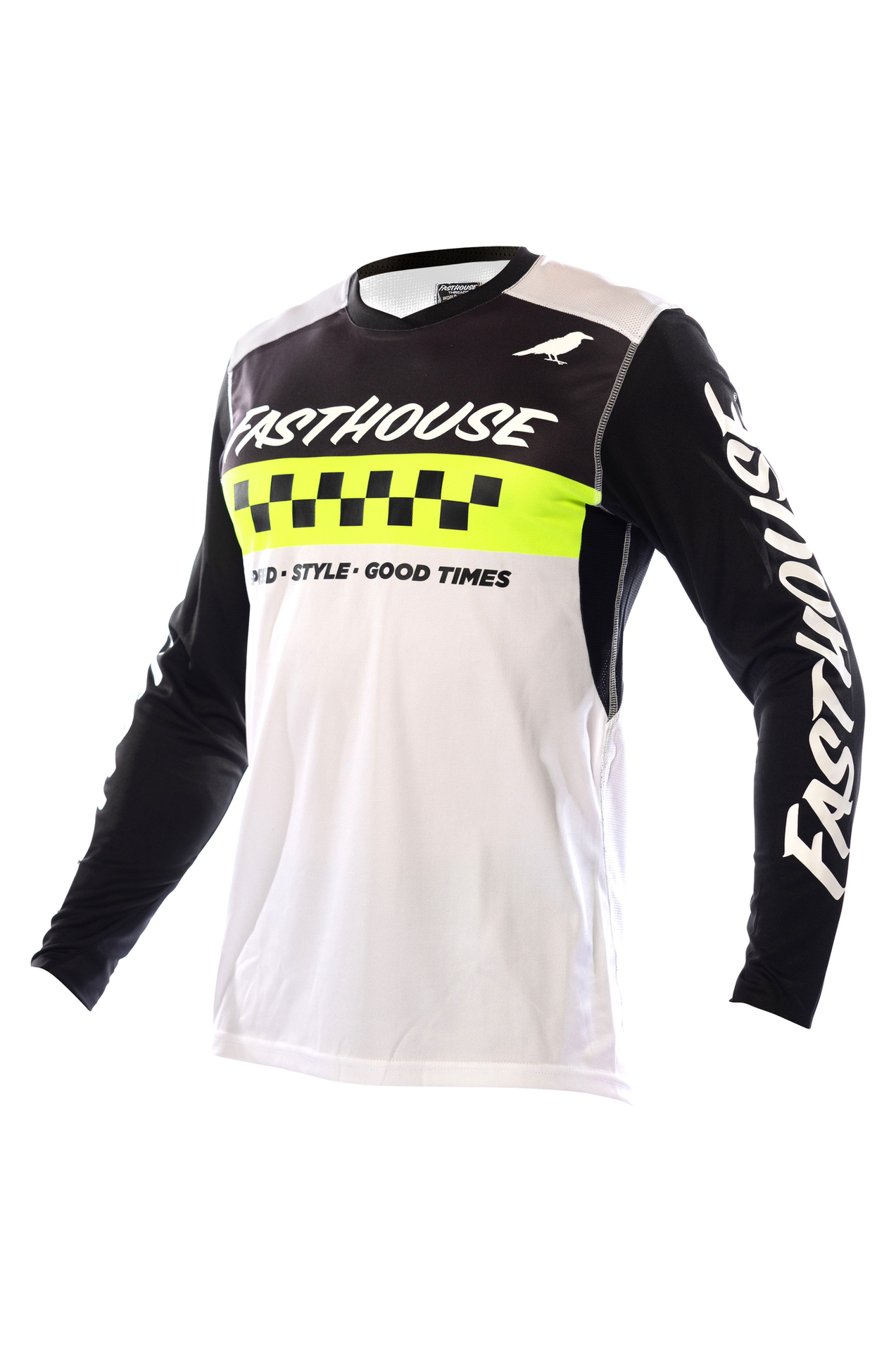 Bluza Cross Fasthouse Elrod Czarny/Hi-VisXXL