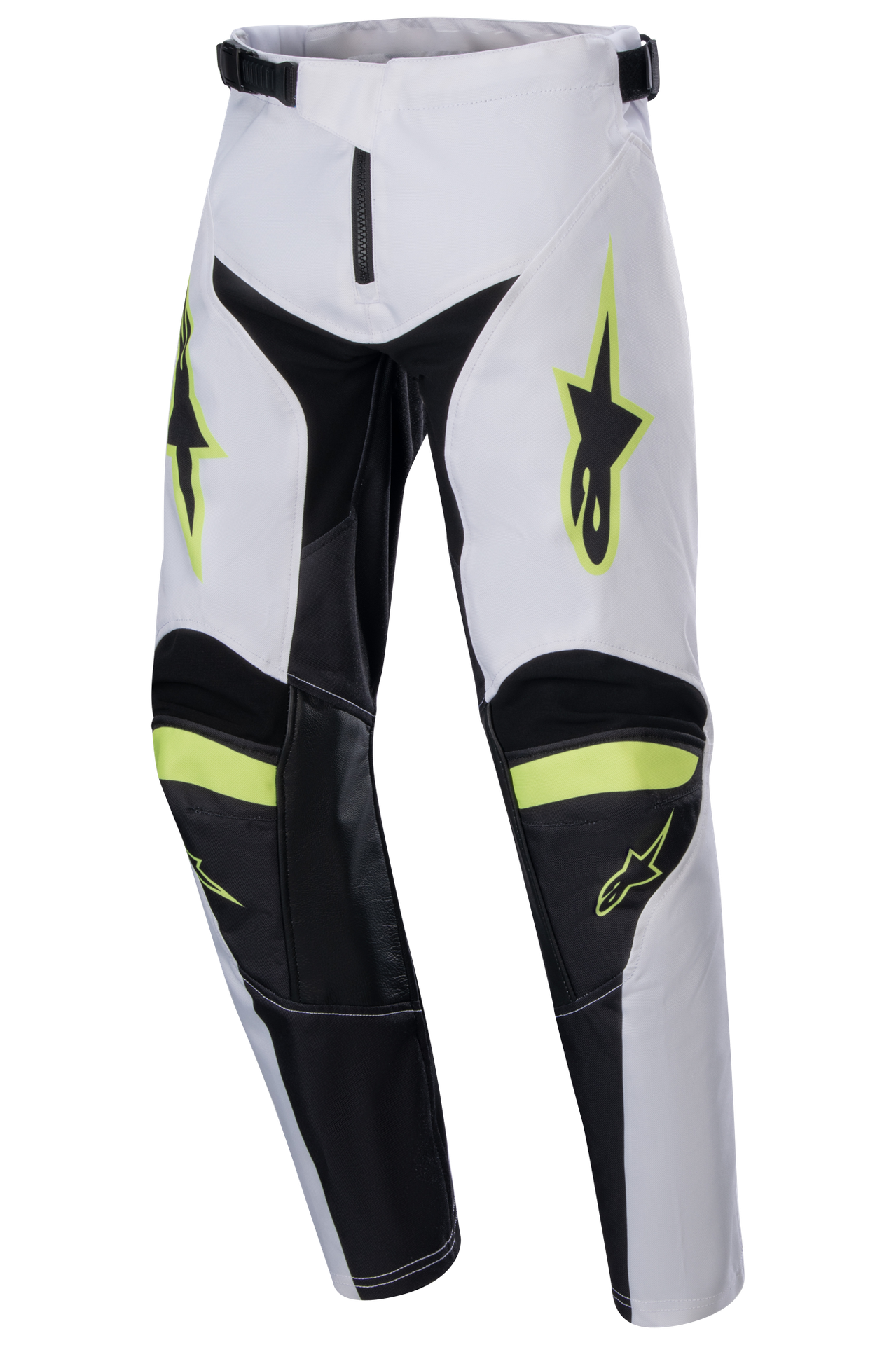 Spodnie Cross Dziecięca Alpinestars Racer Lucent Złamany Biały/Neonowy Czerwony/Żółty Fluorescencyjny26