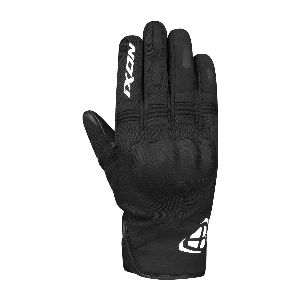 Rękawice Motocyklowe IXON Pro Oslo Czarny/Złamany BiałyS