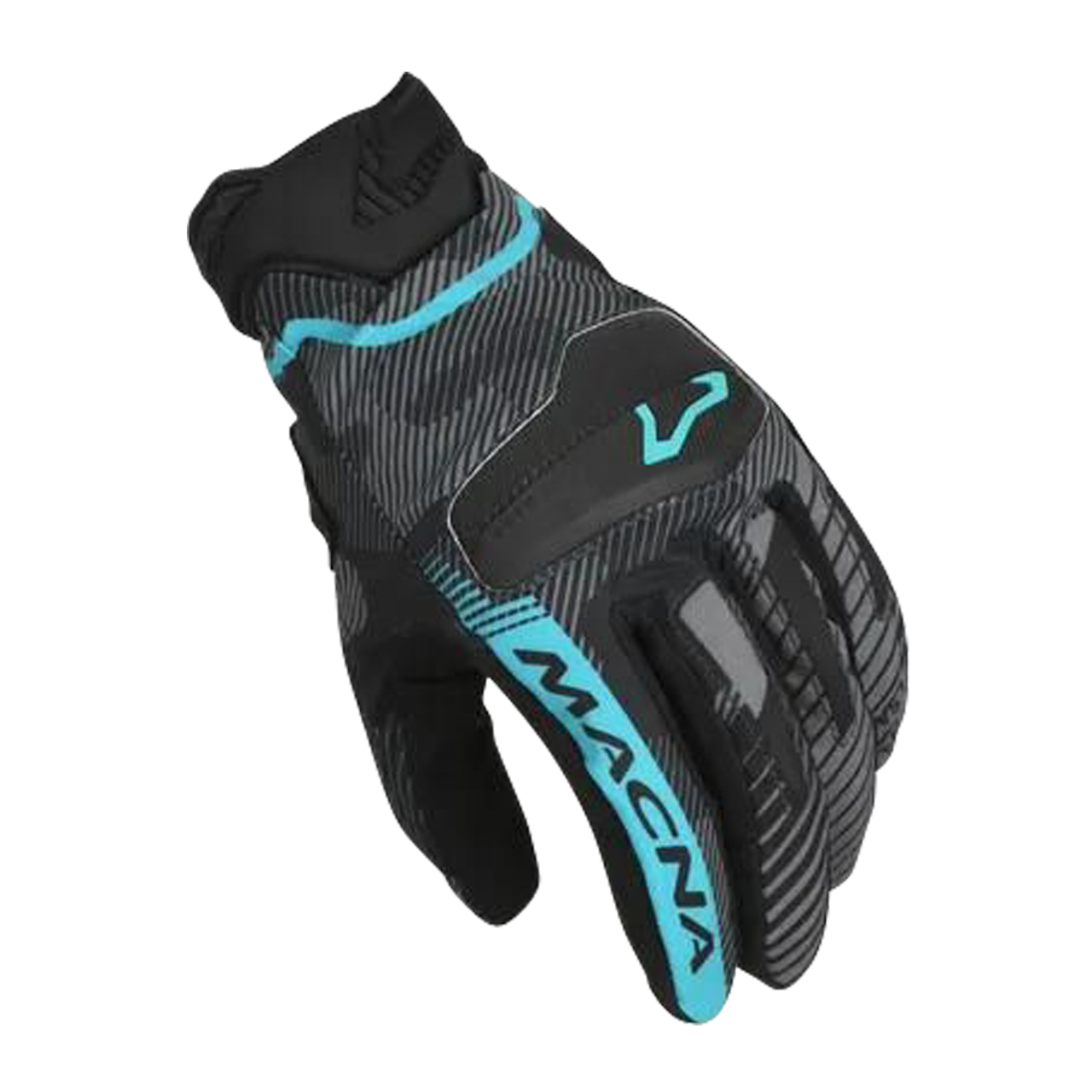 Rękawice Motocyklowe Macna Lithic Damskie Czarny/Szary/MoroS