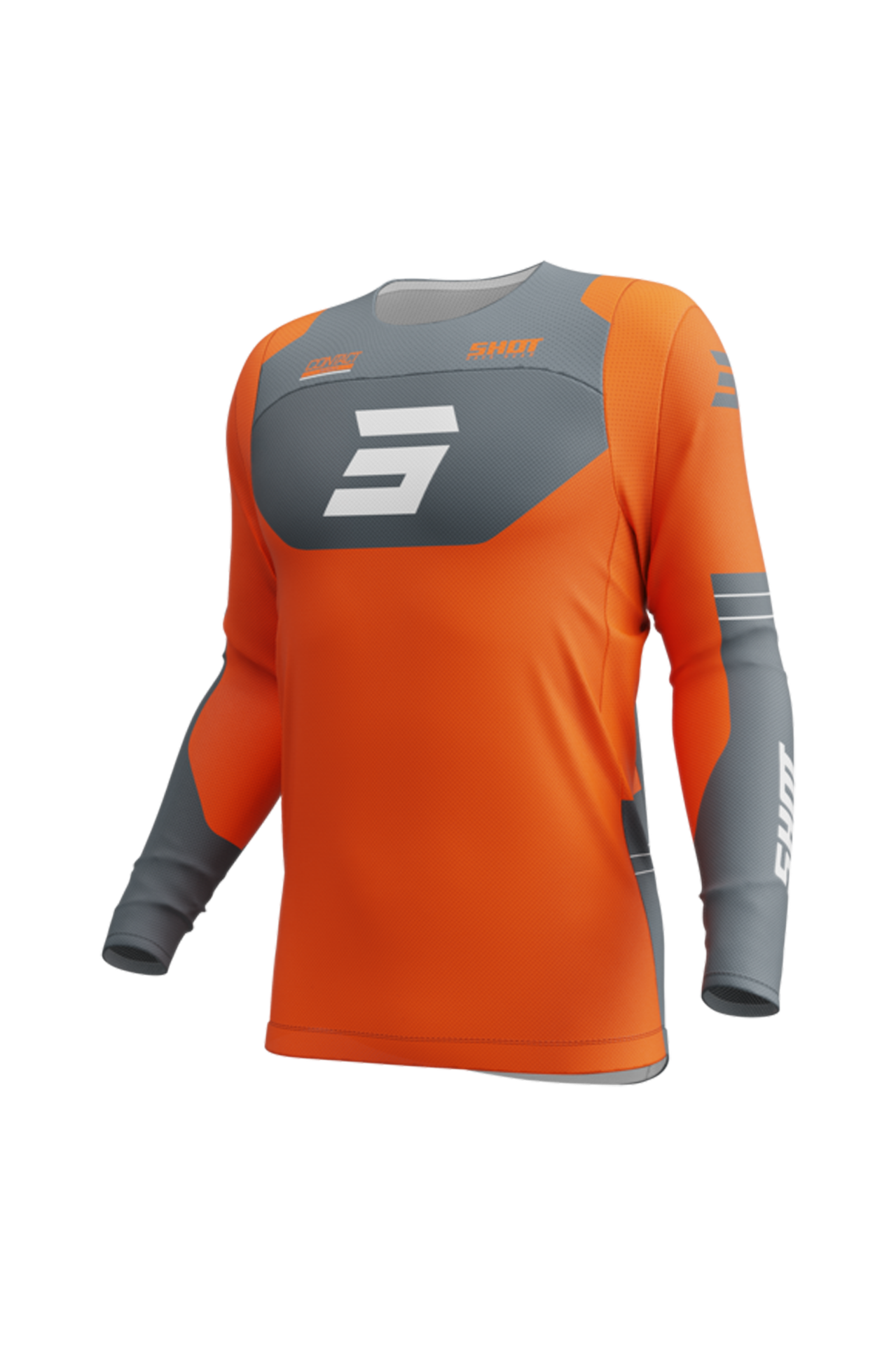 Bluza Cross Shot Contact Shield PomarańczowyM