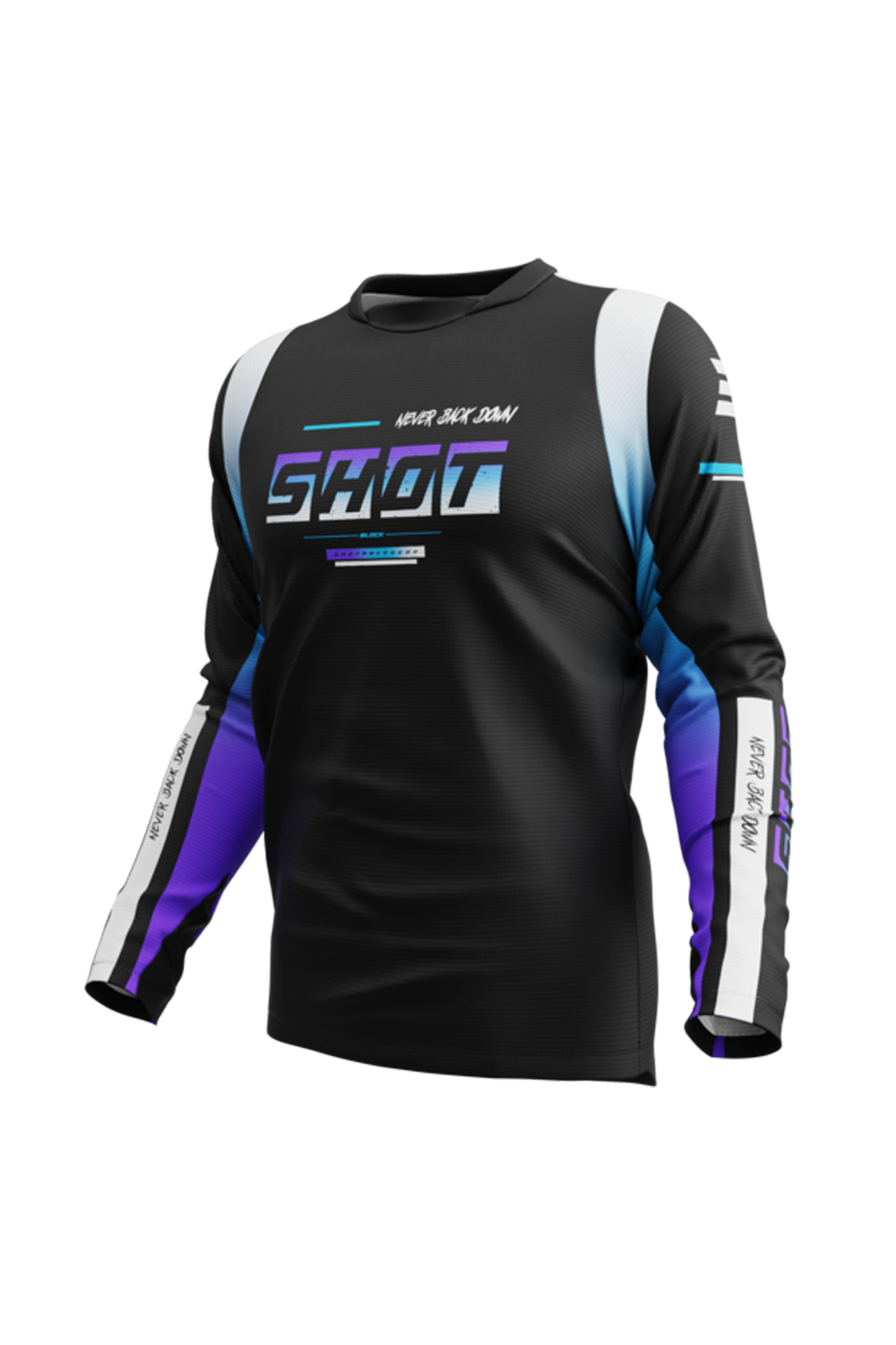 Bluza Cross Shot Devo FioletowyL