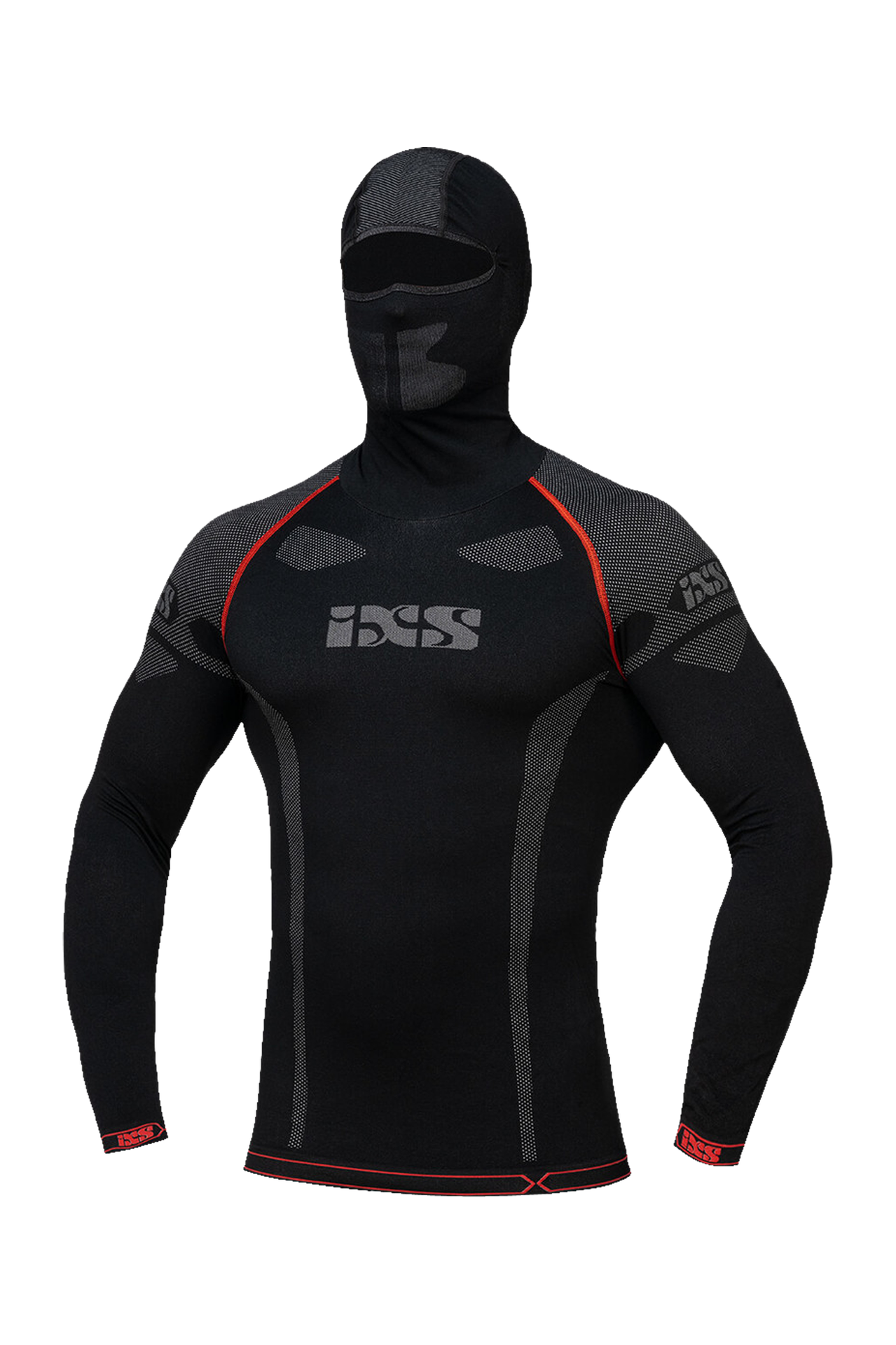 Bluza Termoaktywna iXS 365 Czarny/Szary3XL-4XL