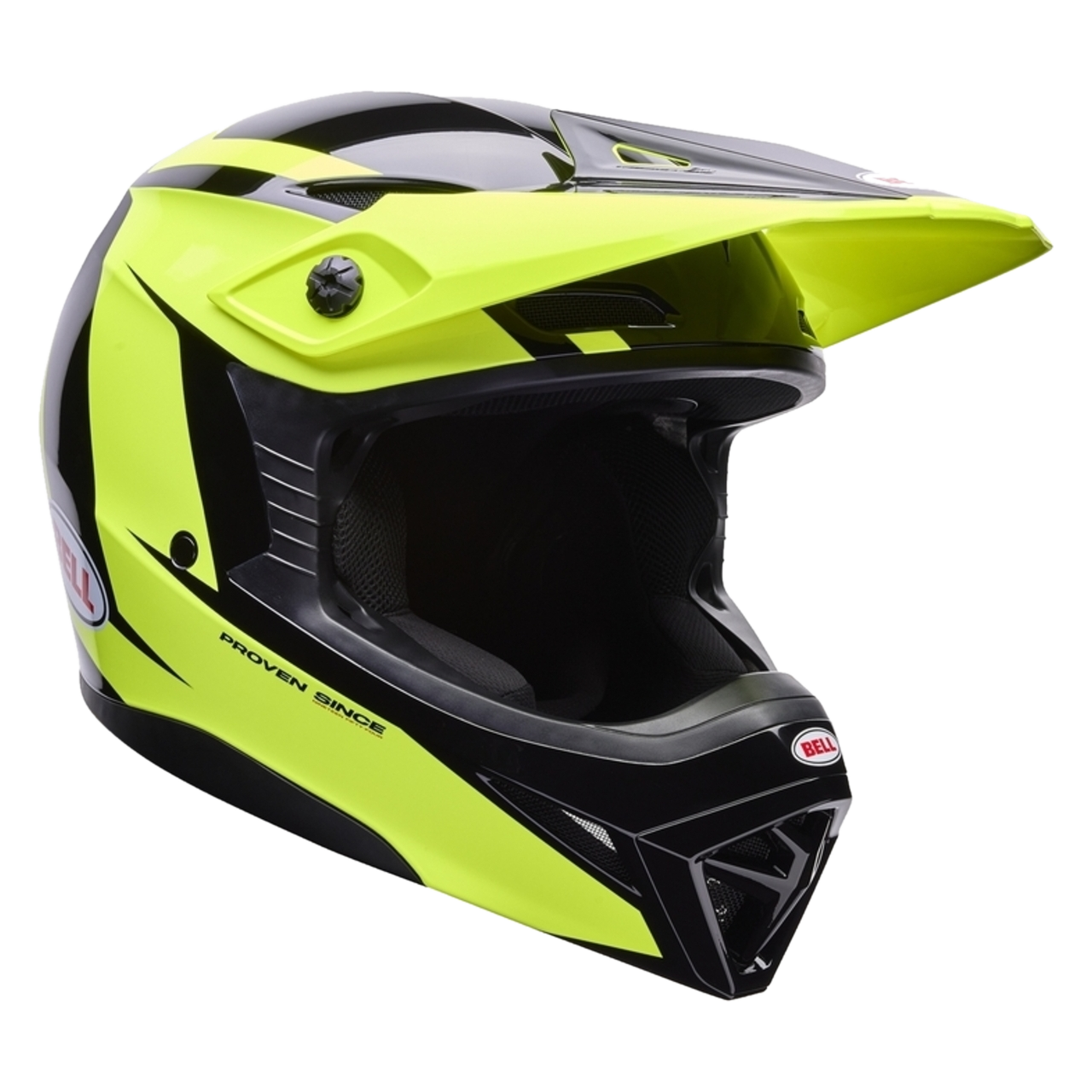 Kask Cross BELL MX-10 Mips Młodzieżowy Talon Żółty/CzarnyL