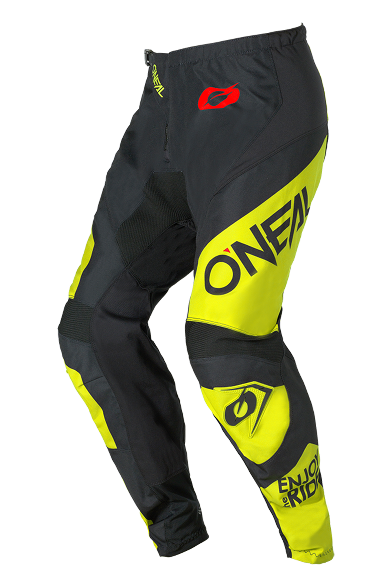 Spodnie Cross O'Neal Element Racewear Czarny/Neonowy Żółty30