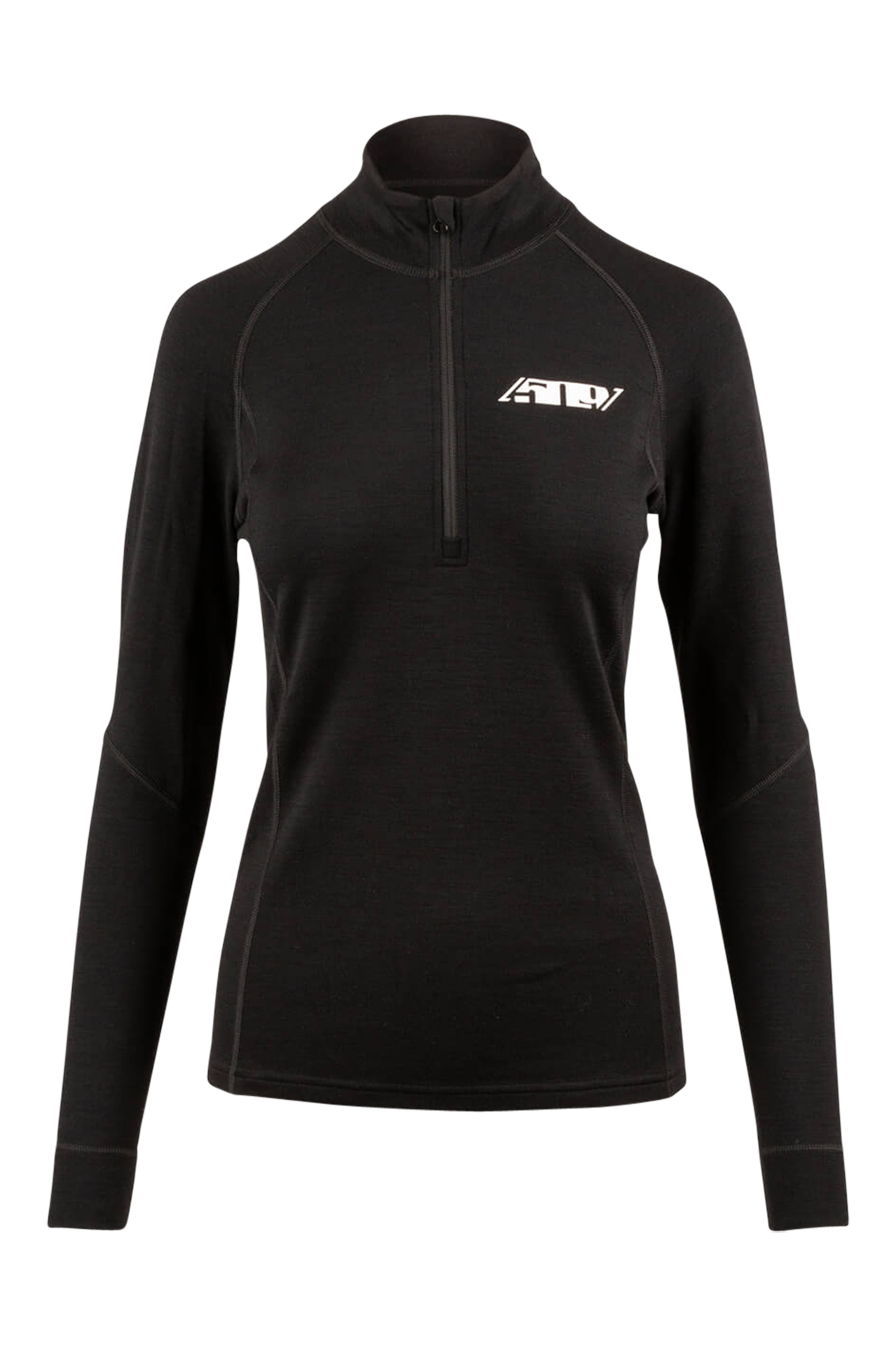 Bluza Termoaktywna 509 FZN Merino 1/4 Damska CzarnyS