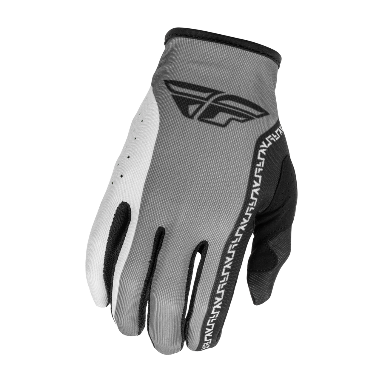 Rękawice Cross FLY Racing Lite V26 Młodzieżowe Szary/CzarnyM