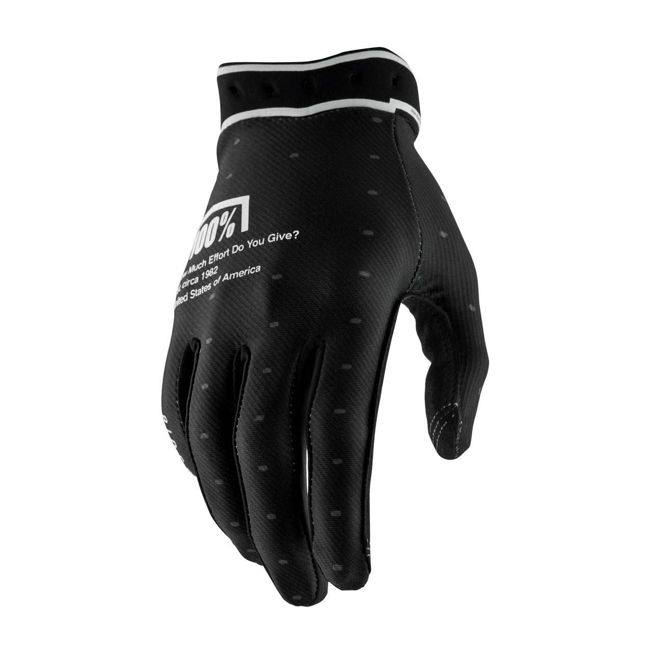 Rękawice MX 100% Ridefit CzarnyL
