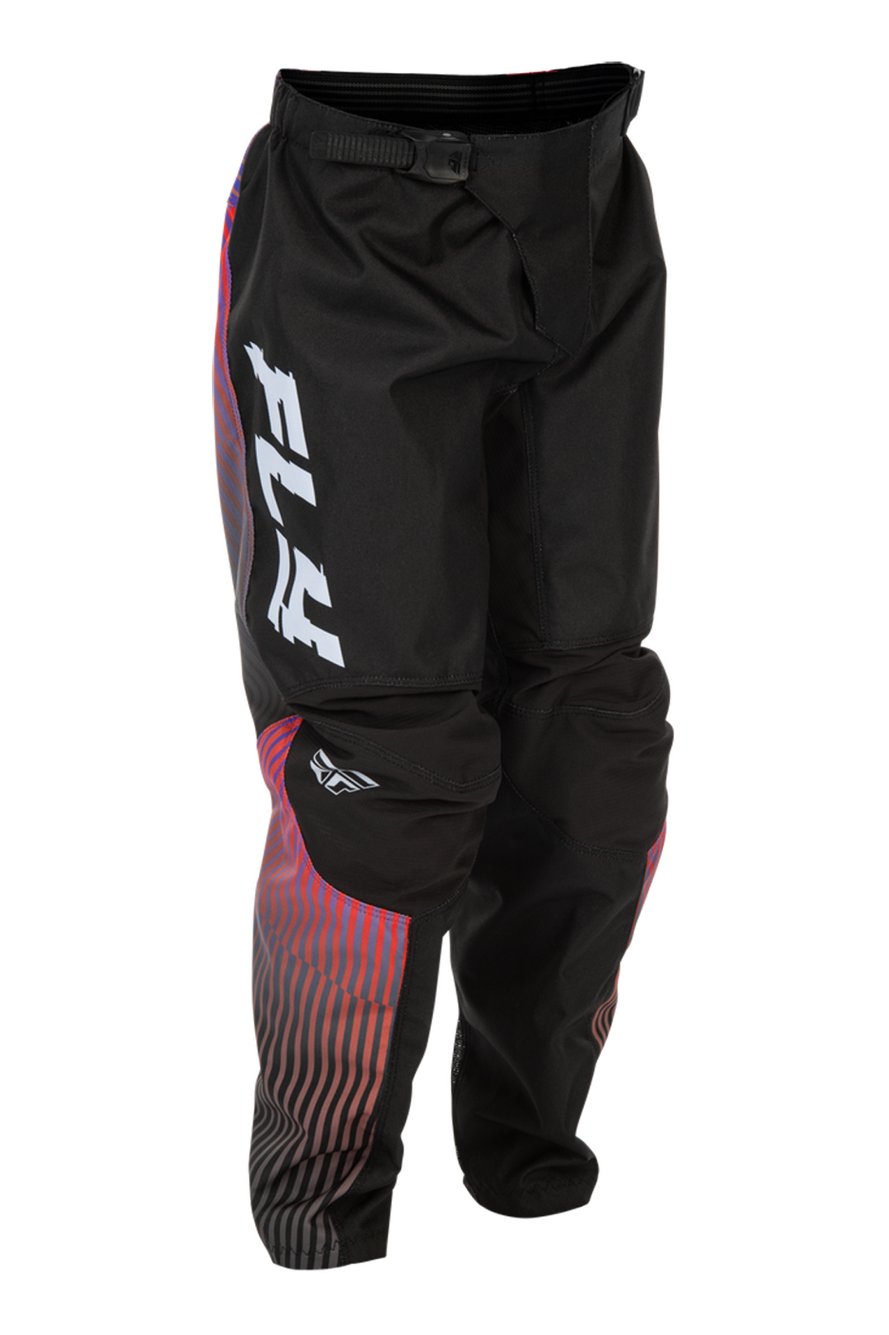 Spodnie Cross FLY Racing F-16 V26 Młodzieżowe Czarny/Czerwony/Fioletowy20