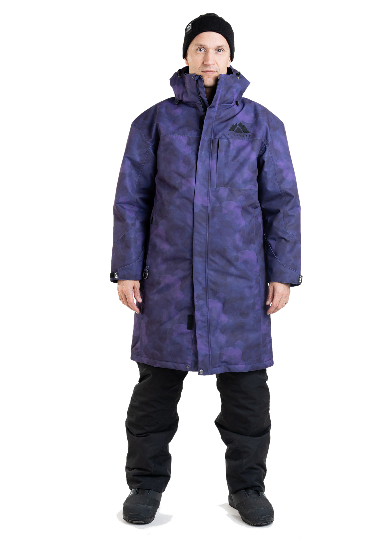 Kurtka Jethwear Pit Coat (2025) Fioletowy/Tie dyeS/M