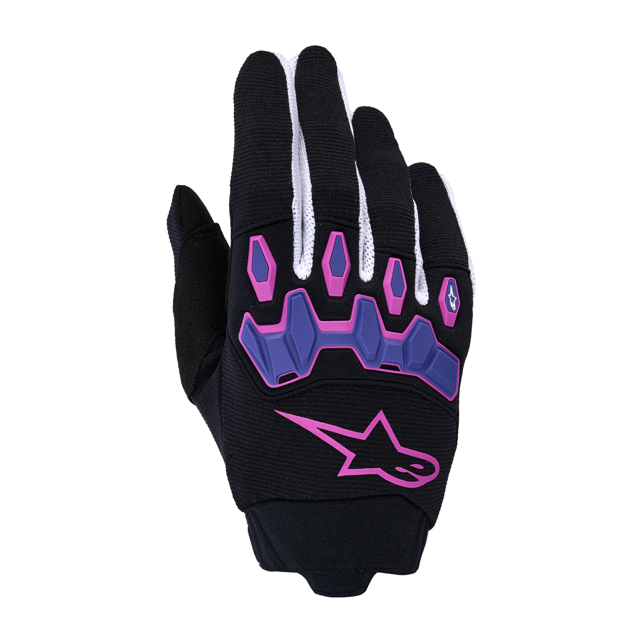 Rękawice MX Alpinestars Full Bore V2 Fioletowy/CzarnyXL