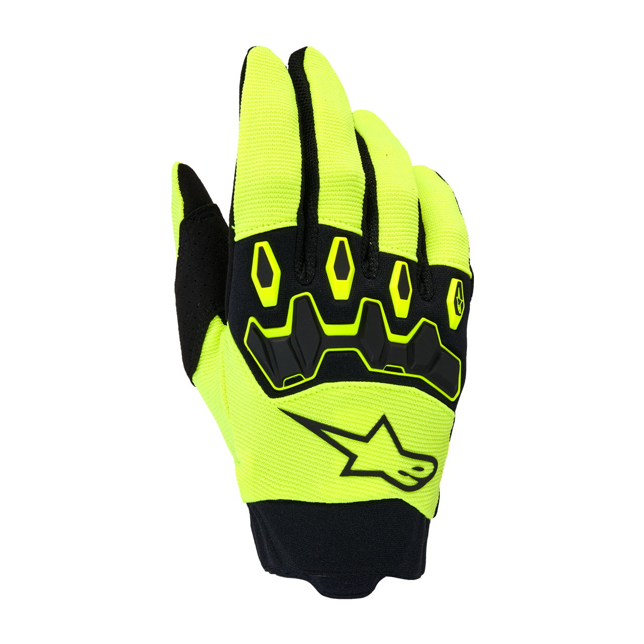 Rękawice MX Alpinestars Full Bore V2 Żółty Fluorescencyjny/CzarnyL