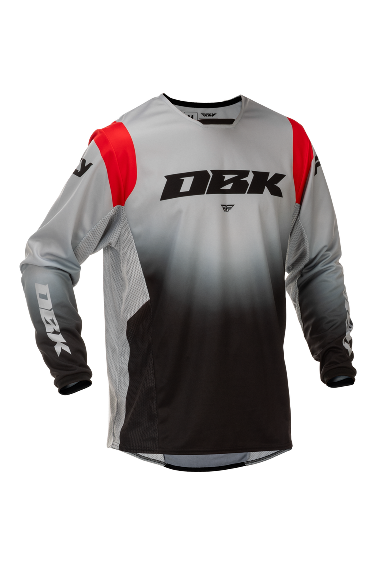 Bluza Cross FLY Racing Kinetic DBK V26 Szary/Czarny/CzerwonyL