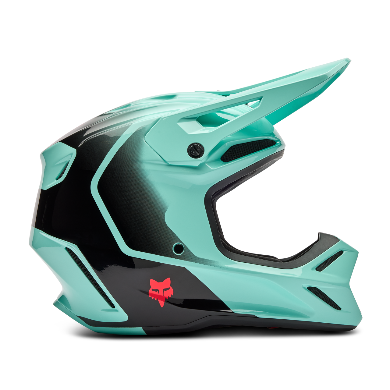 Kask Cross FOX V3 Drip TurkusowyS