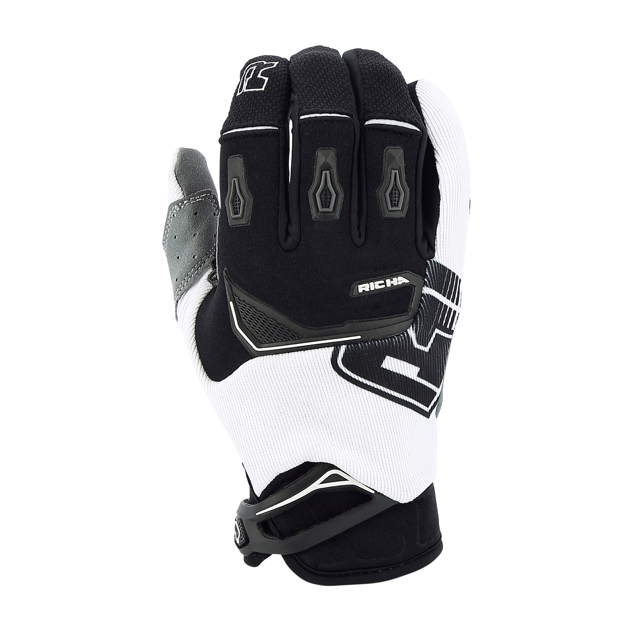 Rękawice Cross Richa Desert Logo CzarnyXXXL