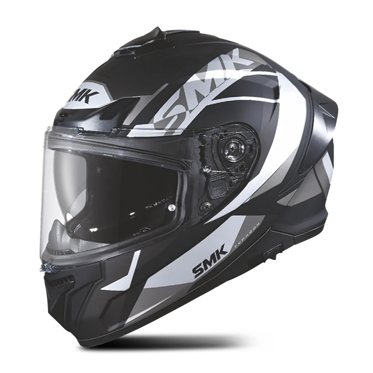 Kask Integralny SMK Typhoon Czarny/SzaryM