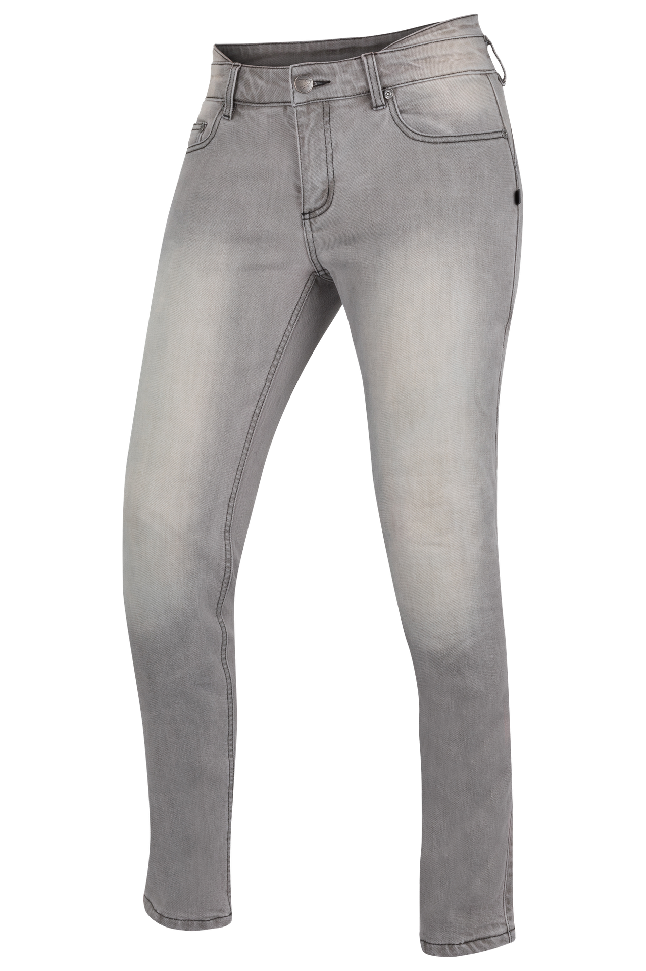 Jeansy Motocyklowe Bering Marlow Damskie SzaryM