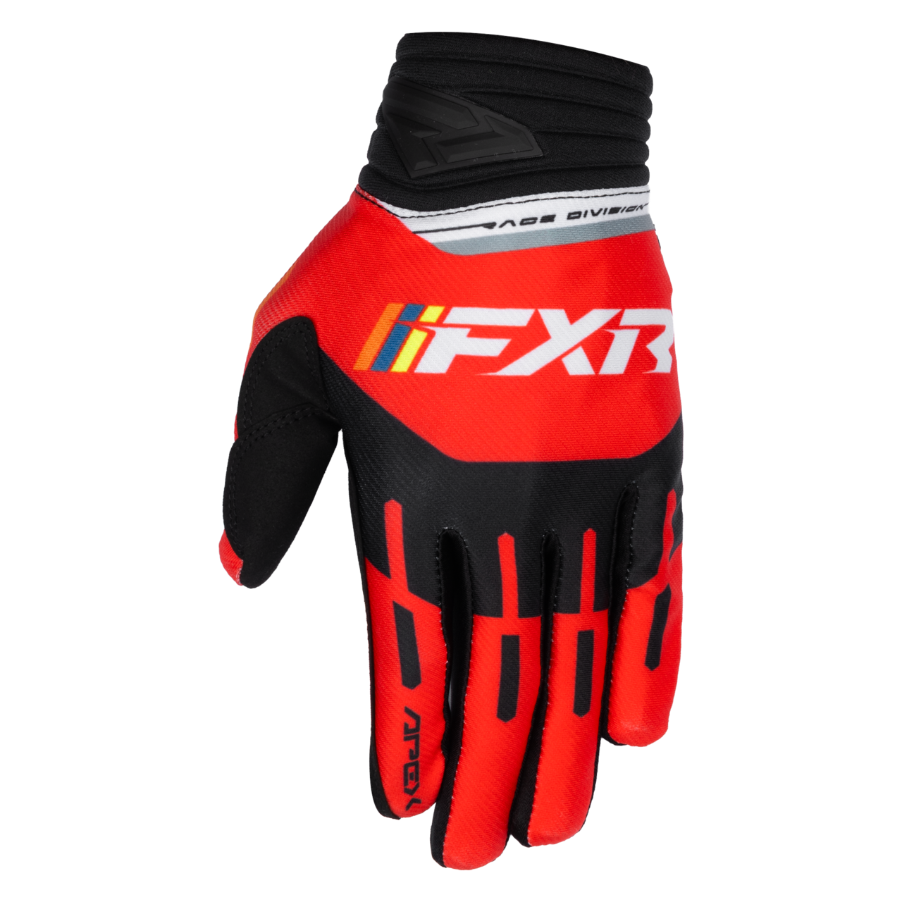 Rękawice MX FXR Apex 26 Czerwony/CzarnyS