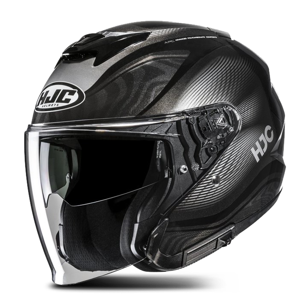 Kask Otwarty HJC I31 Depe Czarny/SzaryXXL