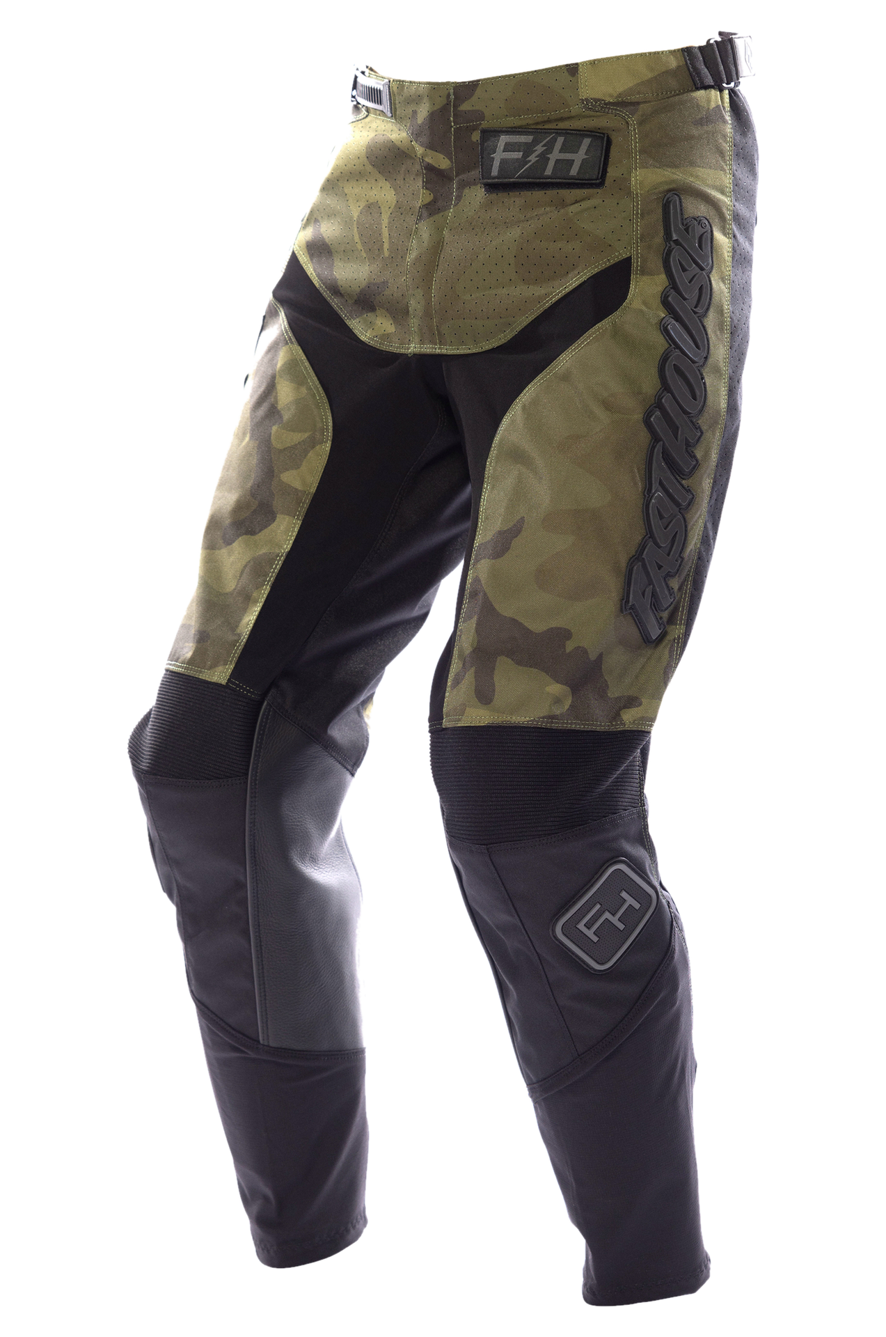 Spodnie Cross Fasthouse Grindhouse Moro28