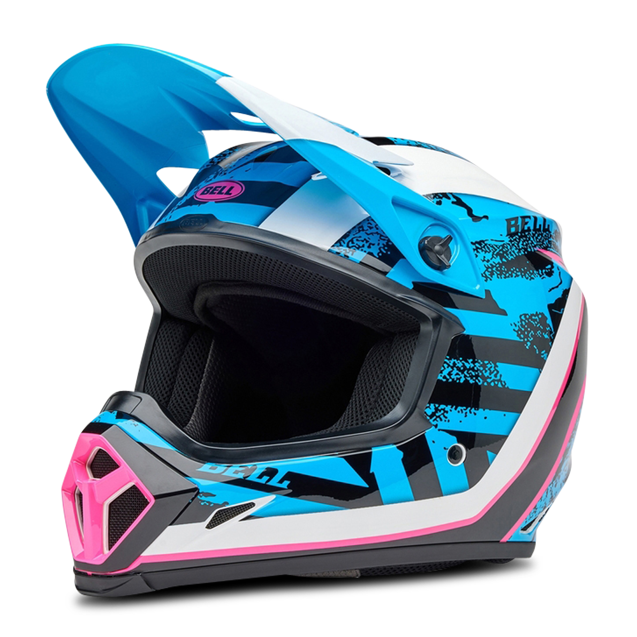 Kask Cross Bell MX-9 Mips NiebieskiXL