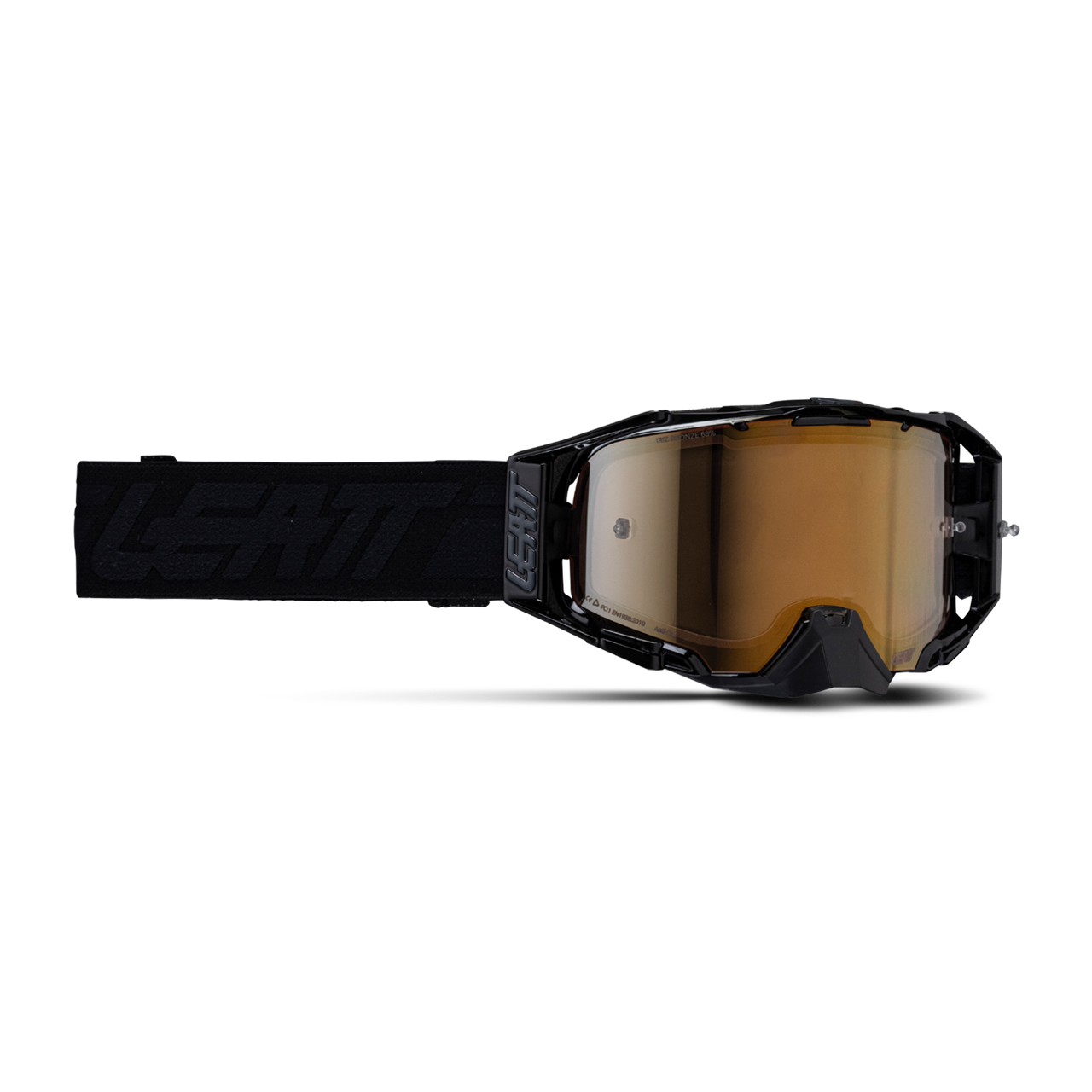 Gogle Cross Leatt Velocity 6.5 Iriz Stealth Ciepły Brązowy