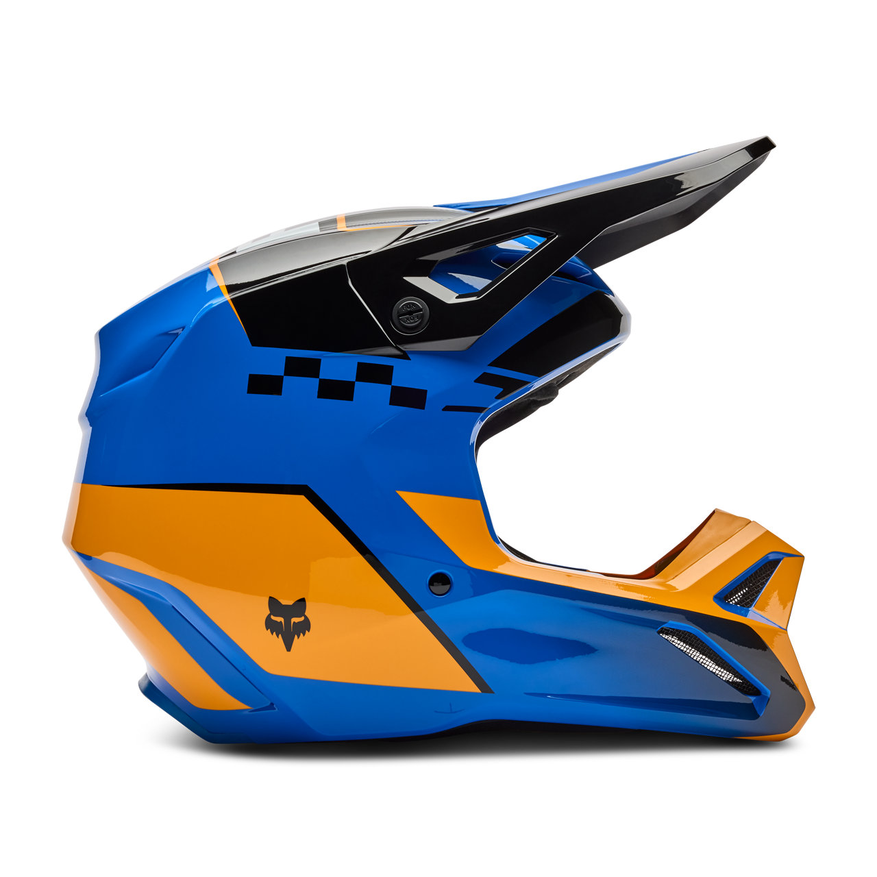 Kask Cross FOX V1 Collect NiebieskiXXL