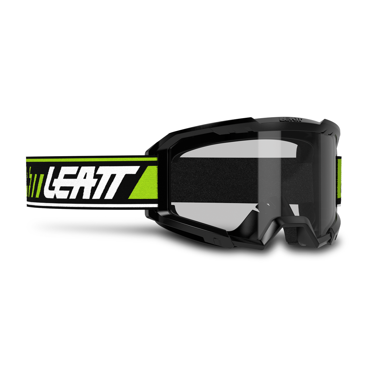 Gogle Cross Leatt Vizion 2.5 Clear 90% VLT Czarny/Neonowy Żółty