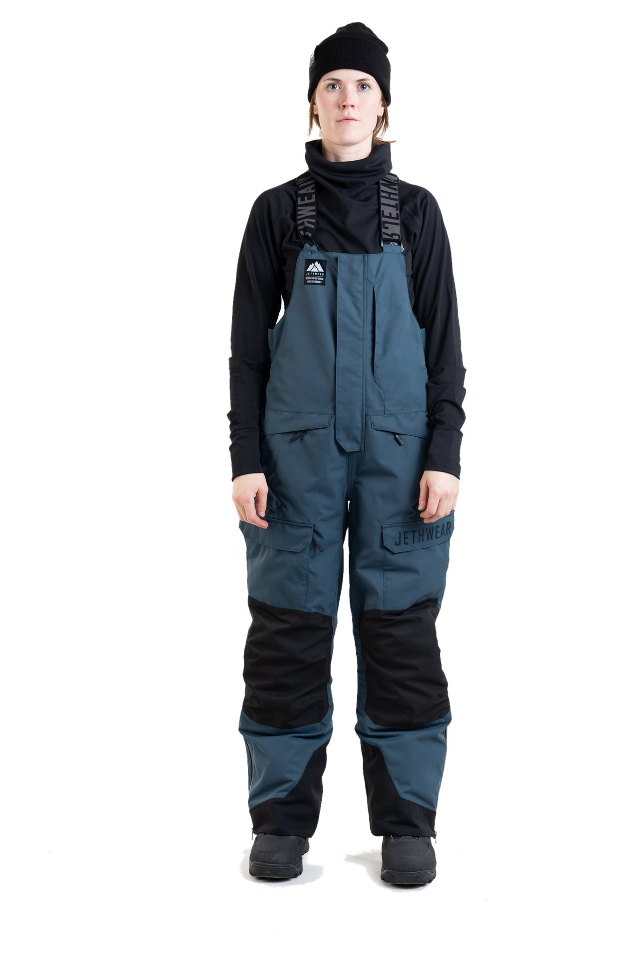 Spodnie Śniegowe Jethwear Treeline (2025) Bib 60g Damskie Deep SeaXXL