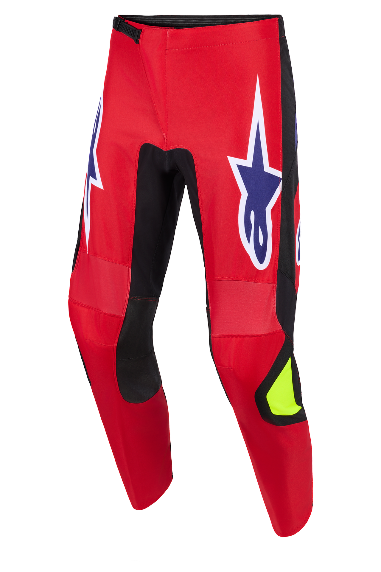 Spodnie Cross Alpinestars Fluid Grid Czerwony/Czarny/Fioletowy40