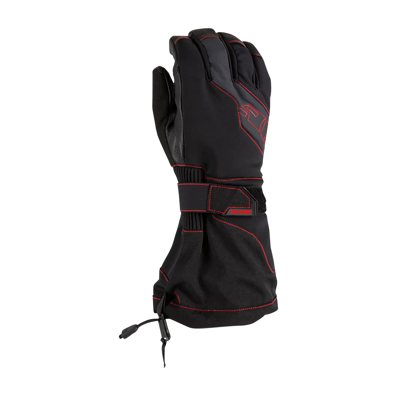 Rękawice Zimowe 509 Backcountry Czerwony wyścigowyXS