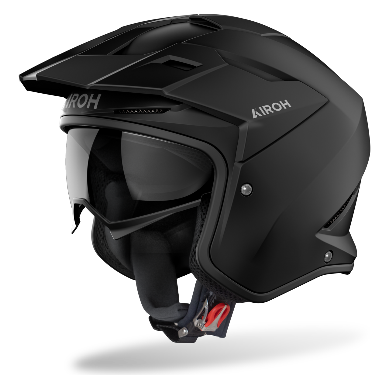 Kask Otwarty Airoh Kombakt Czarny MatowyM