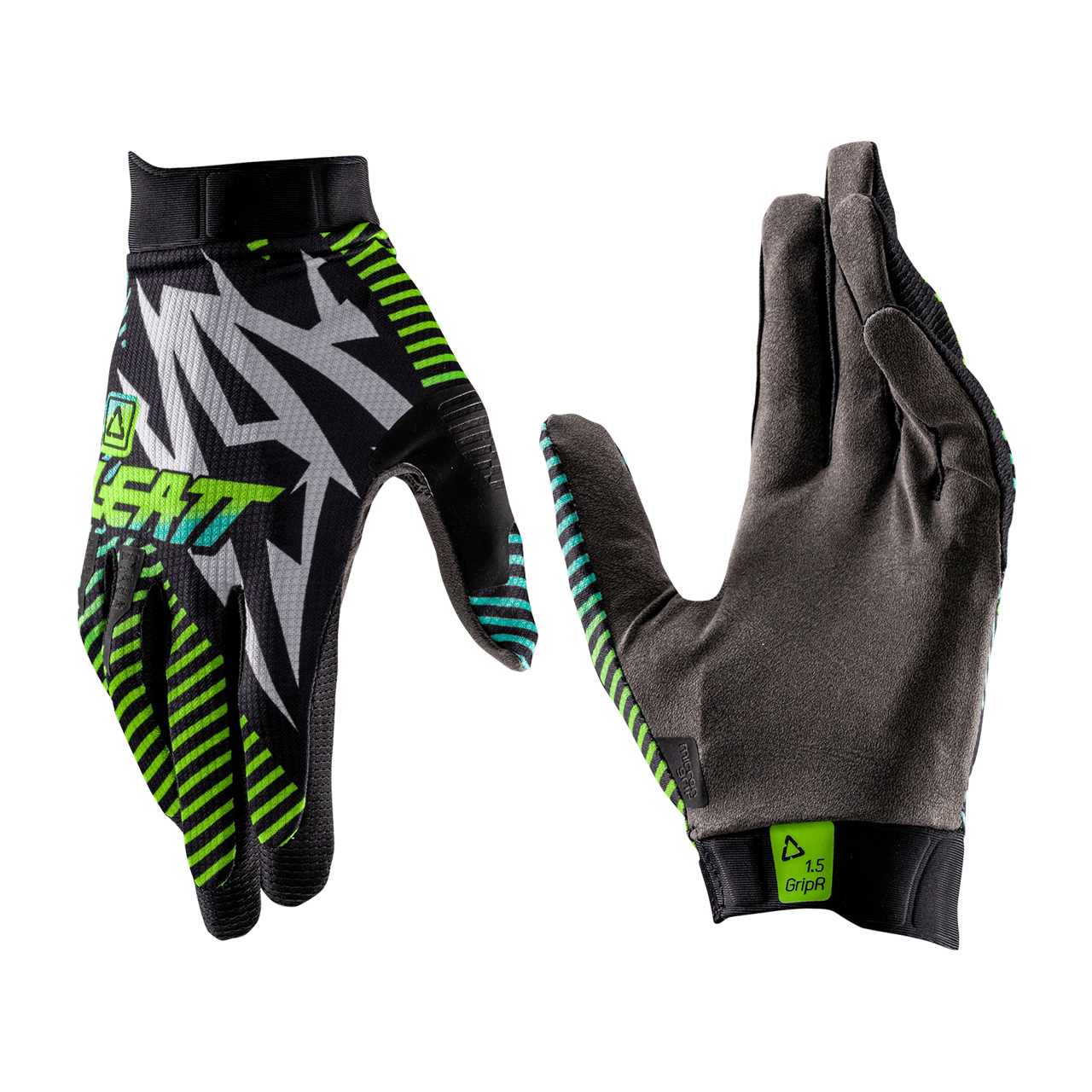 Rękawice cross Leatt Moto 1.5 GripR Storm MorskiXL