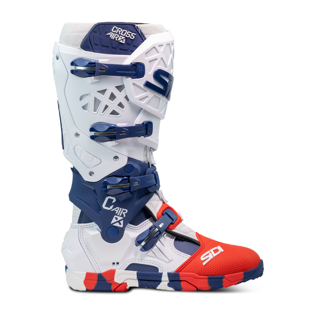 Buty Cross Sidi Crossair X Złamany Biały/Granatowy/Czerwony49