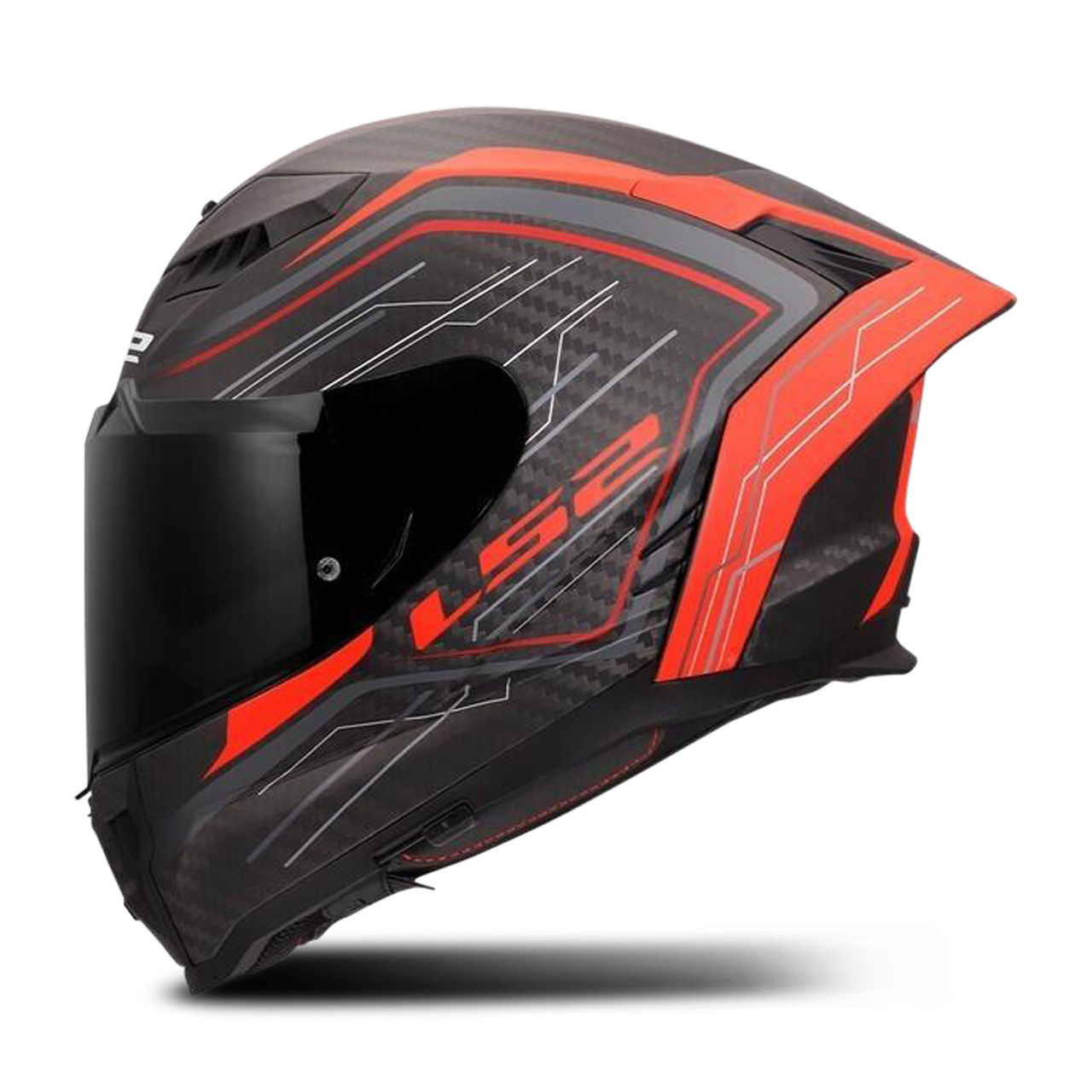 Kask Integralny LS2 FF807 Dragon Subic CzerwonyXL