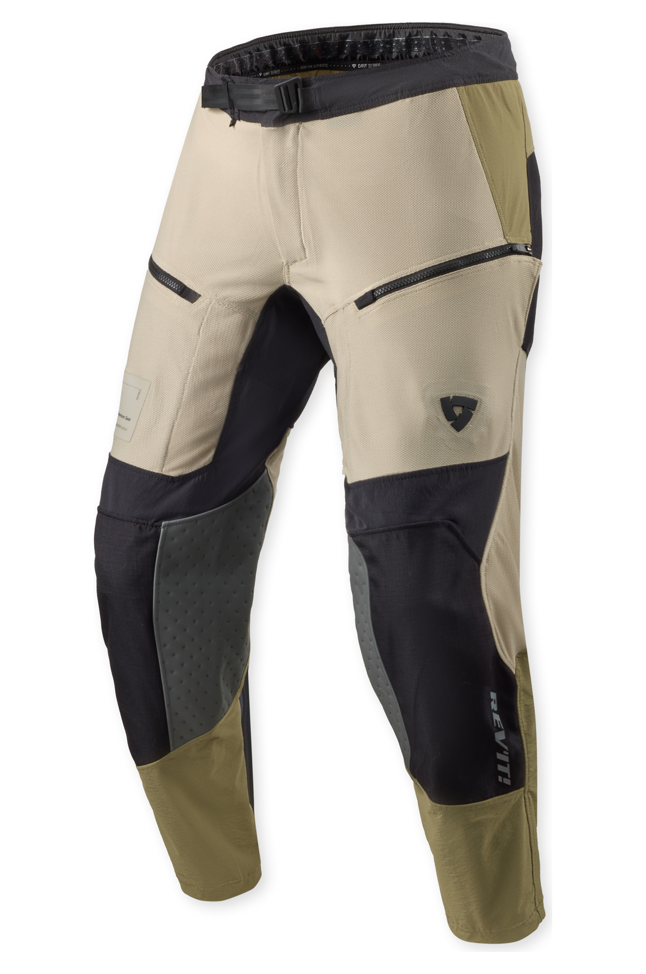 Spodnie Motocyklowe REV'IT! Territory 2 Piaskowy/CzarnyM Krótki